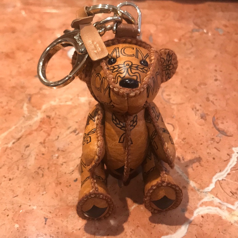 MCM bear needs a new home, only used it once.